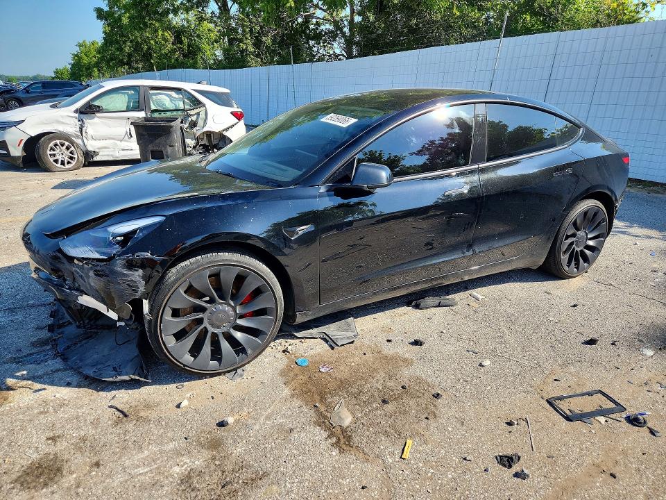 Фото 1 с аукциона – 2023 TESLA MODEL 3 с VIN 5YJ3E1EC2PF579639