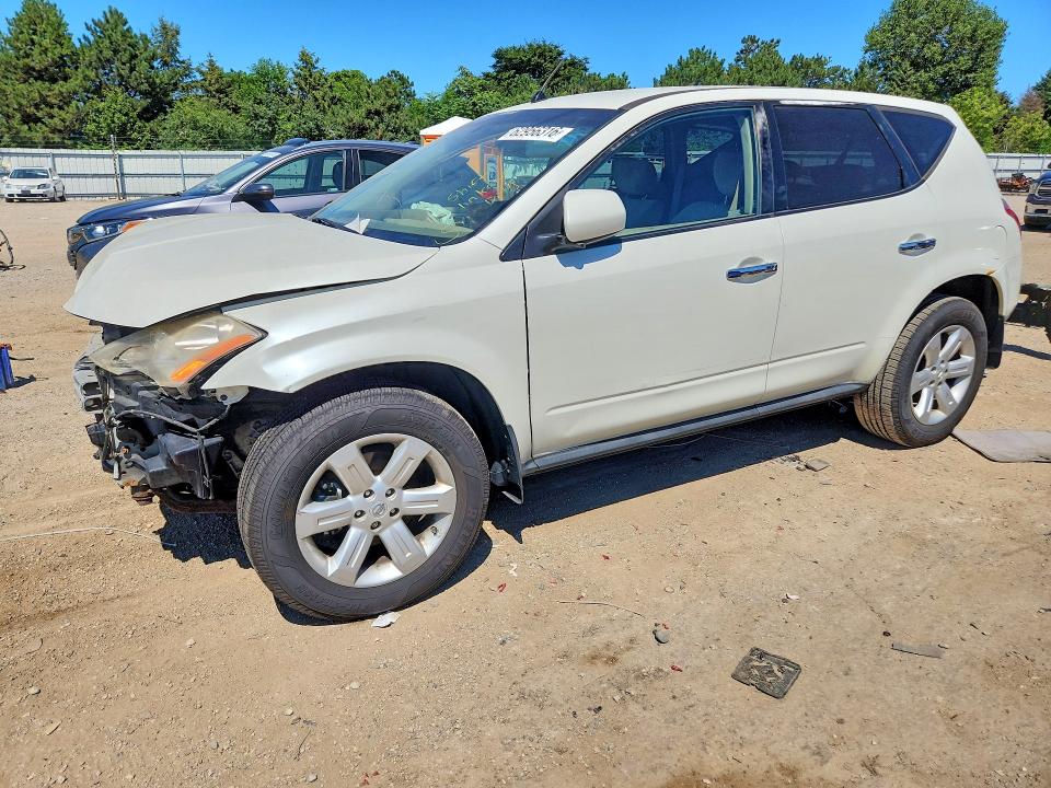 NISSAN MURANO 2007 with VIN JN8AZ08T87W525151 - Photo from auction