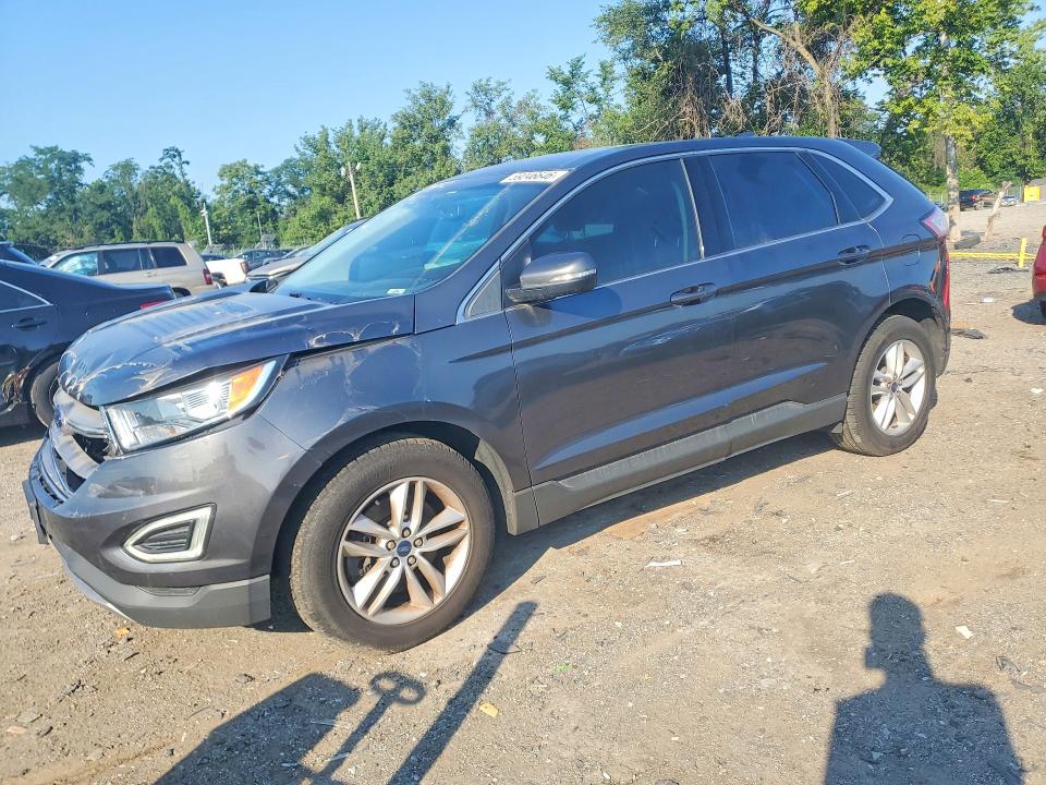 FORD EDGE 2015 with VIN 2FMTK4J94FBC37556 - Photo from auction