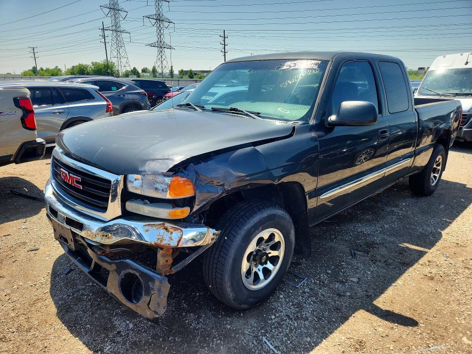 GMC NEW SIERRA 2003 with VIN 1GTEK19T23E254285 - Photo from auction