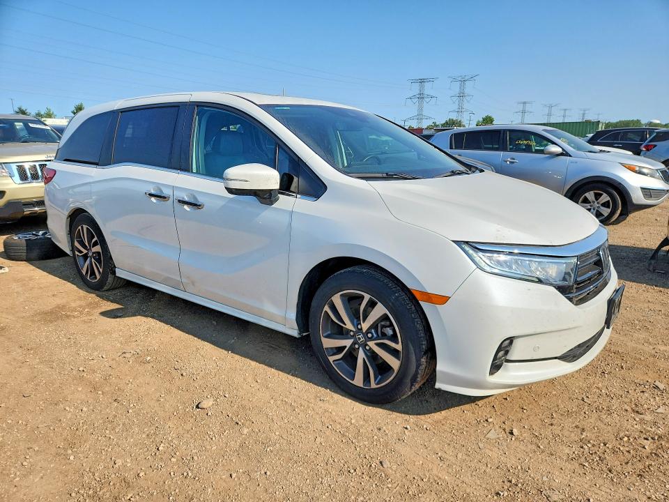 Photo 4 from auction – 2023 HONDA ODYSSEY with VIN 5FNRL6H83PB006012