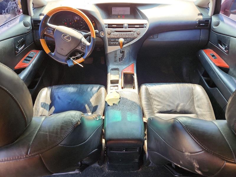 Photo 8 from auction – 2010 LEXUS RX with VIN 2T2ZK1BA0AC031801
