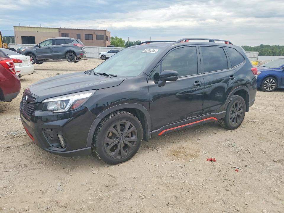 SUBARU FORESTER 2019 with VIN JF2SKAPC2KH428442 - Photo from auction