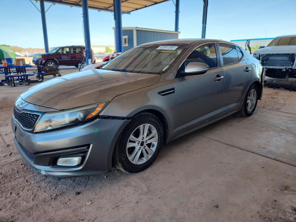 KIA OPTIMA 2014 with VIN 5XXGM4A73EG348984 - Photo from auction