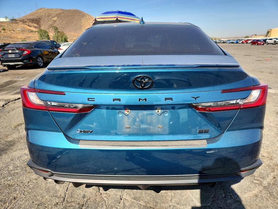 Photo 6 from auction – 2025 TOYOTA CAMRY with VIN 4T1DAACK2SU119130