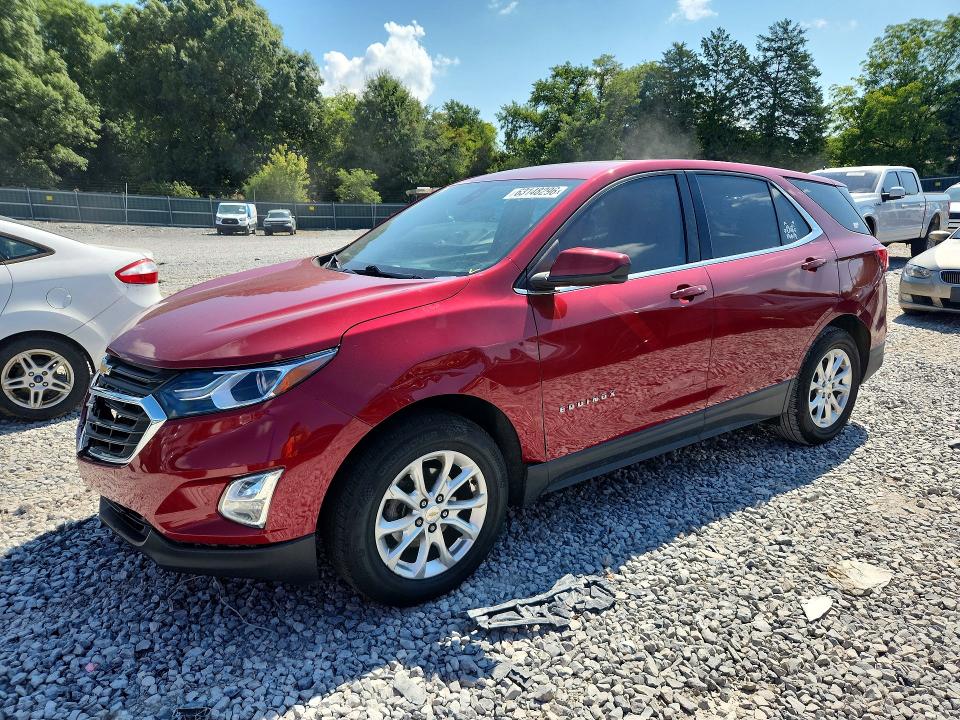 CHEVROLET EQUINOX 2020 with VIN 2GNAXJEV9L6276772 - Photo from auction
