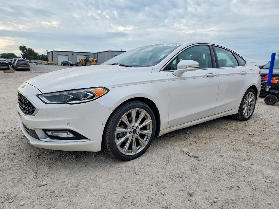 FORD FUSION 2017 with VIN 3FA6P0D92HR199813 - Photo from auction