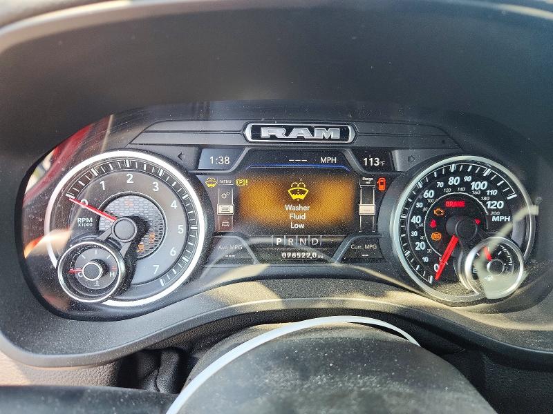 Photo 9 from auction – 2020 RAM 1500 with VIN 1C6SRFFTXLN368980