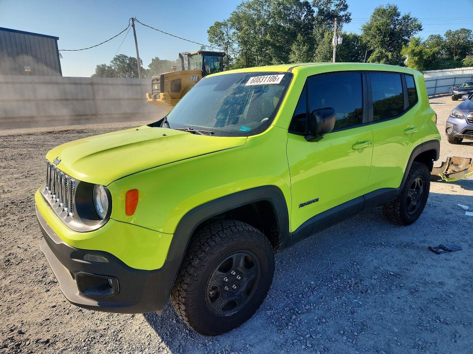 JEEP RENEGADE 2018 with VIN ZACCJBABXJPH95110 - Photo from auction