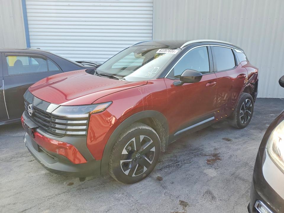 NISSAN KICKS 2025 with VIN 3N8AP6CB9SL439479 - Photo from auction