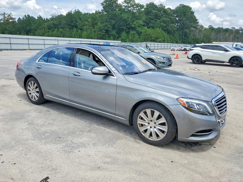 Photo 4 from auction – 2015 MERCEDES-BENZ S with VIN WDDUG8FB2FA094461
