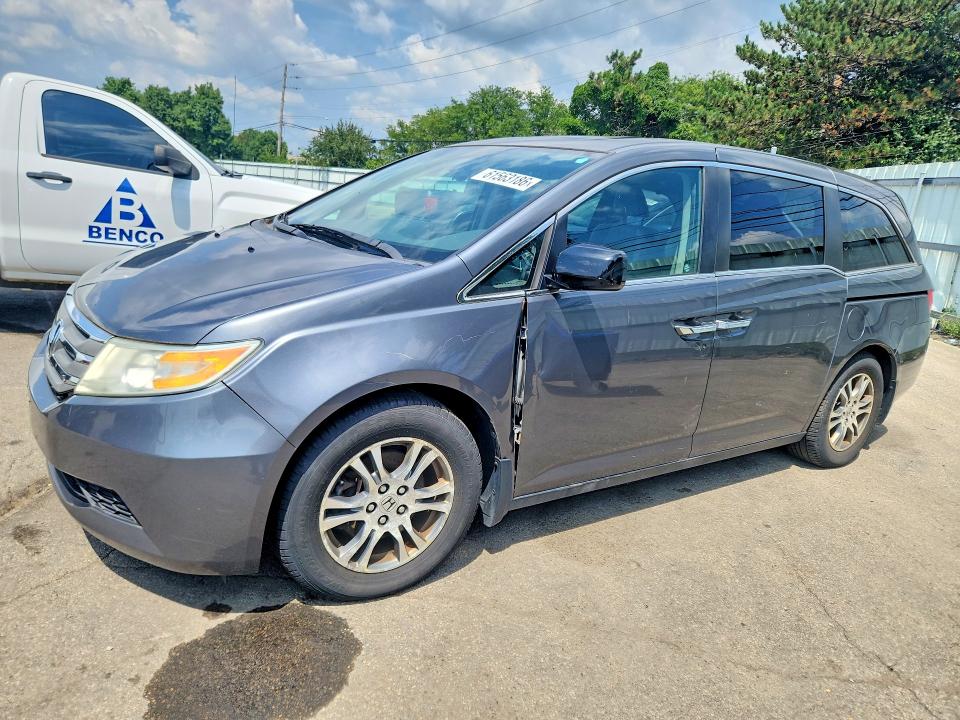Photo 1 from auction – 2013 HONDA ODYSSEY with VIN 5FNRL5H67DB043875