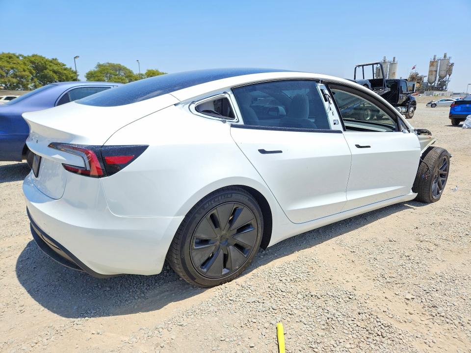 Photo 3 from auction – 2026 TESLA MODEL 3 with VIN 5YJ3E1EA1TF147973