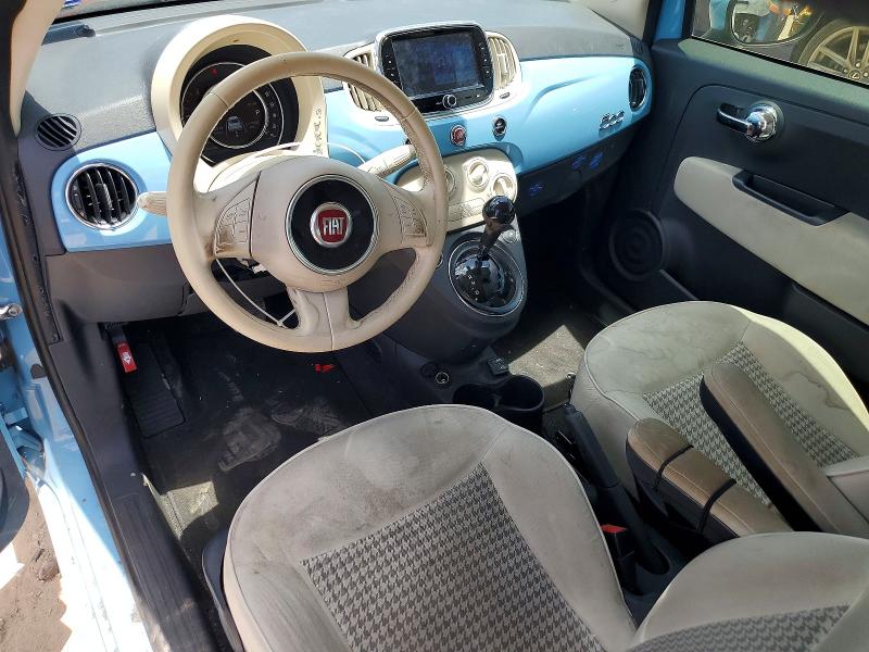 Photo 8 from auction – 2017 FIAT 500 with VIN 3C3CFFKR0HT697909