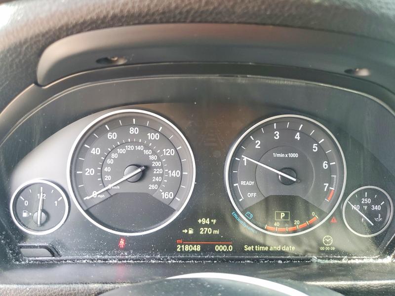 Photo 9 from auction – 2015 BMW 320 with VIN WBA3C3C50FK203252