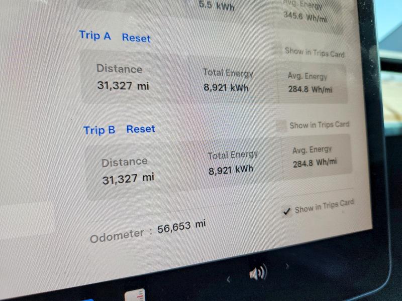 Photo 9 from auction – 2022 TESLA MODEL Y with VIN 7SAYGDEF4NF567973