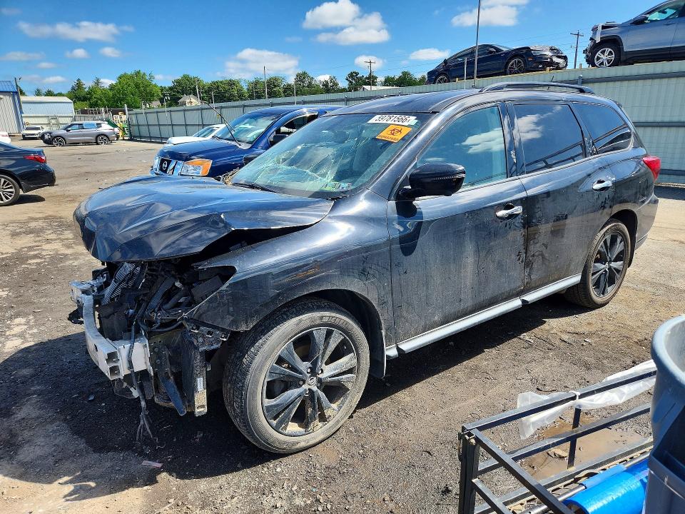 NISSAN PATHFINDER 2018 с VIN 5N1DR2MM2JC657894 - Снимка от търг