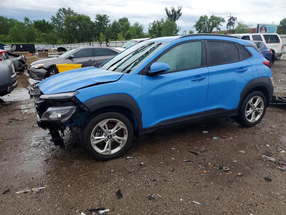Photo 1 from auction – 2022 HYUNDAI KONA with VIN KM8K6CAB5NU856687