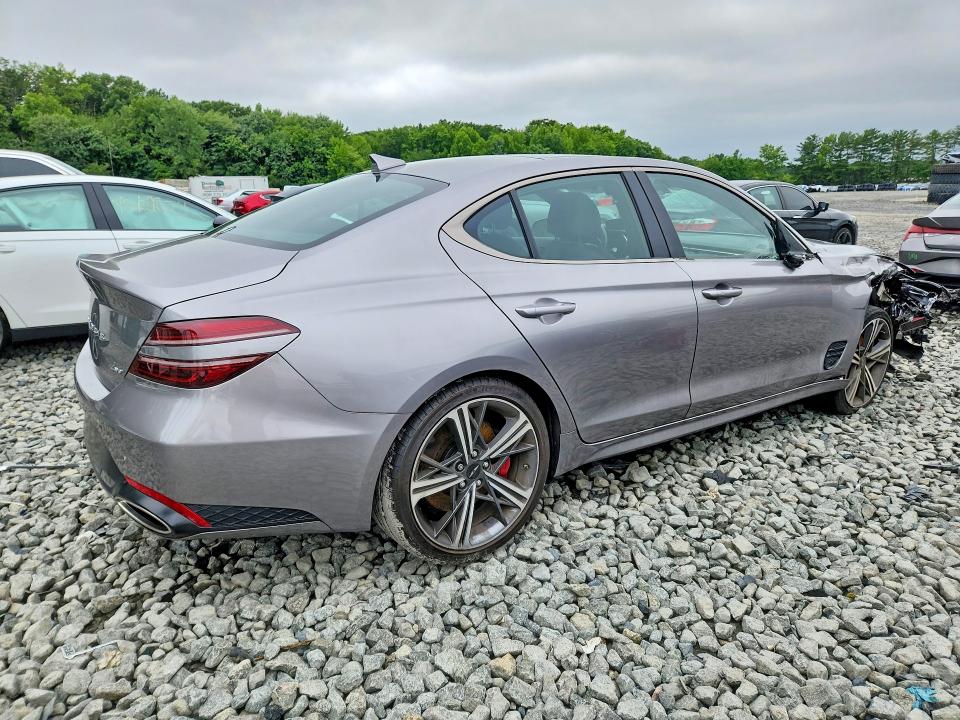 Photo 3 from auction – 2024 GENESIS G70 with VIN KMTG34SC4RU138345