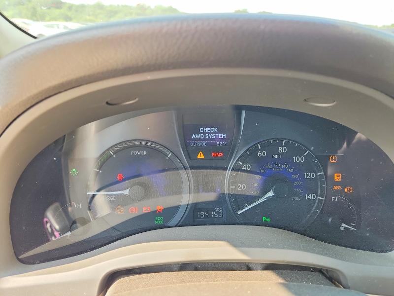Photo 9 from auction – 2010 LEXUS RX with VIN JTJBC1BA2A2031636