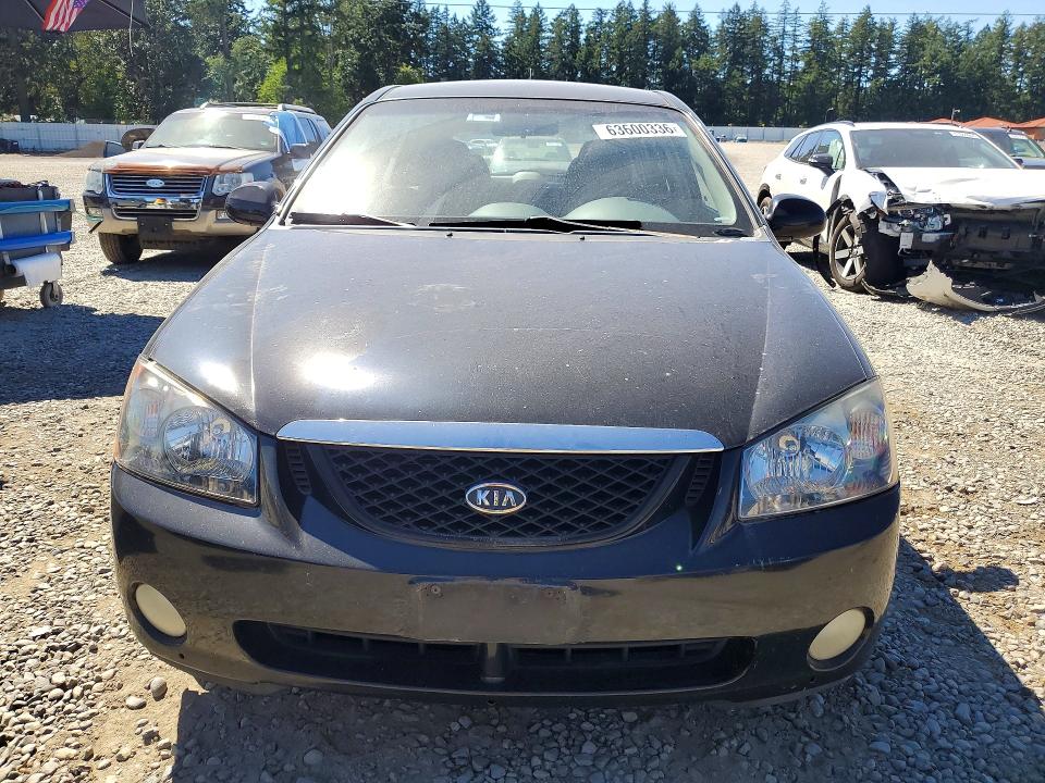 Photo 5 from auction – 2005 KIA SPECTRA with VIN KNAFE161055072163