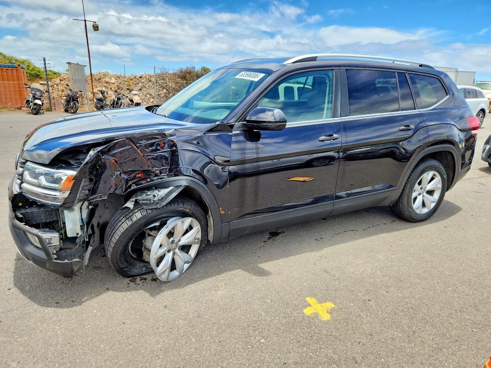 Photo 1 from auction – 2018 VOLKSWAGEN ATLAS with VIN 1V2CR2CA1JC570879