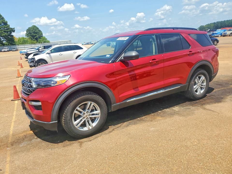 FORD EXPLORER 2020 with VIN 1FMSK8DH5LGA80582 - Photo from auction