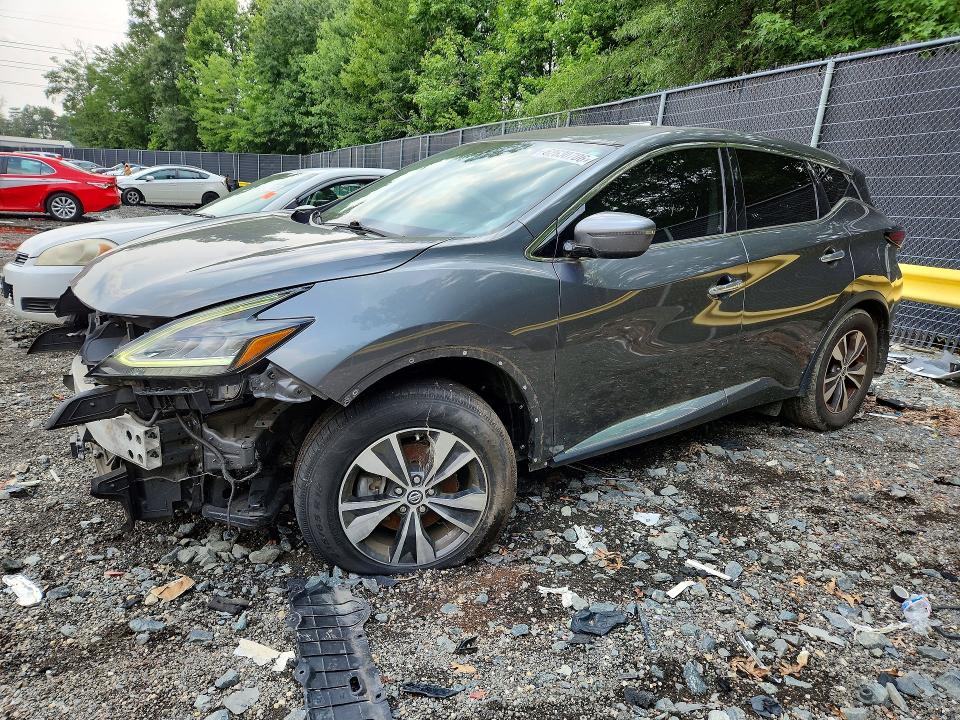 NISSAN MURANO 2019 with VIN 5N1AZ2MS9KN132452 - Photo from auction