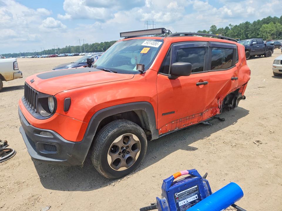 JEEP RENEGADE 2015 with VIN ZACCJBAT5FPC30859 - Photo from auction
