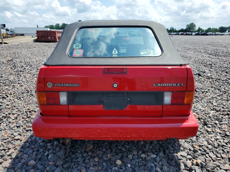Photo 6 from auction – 1990 VOLKSWAGEN CABRIOLET with VIN WVWCB5157LK010435