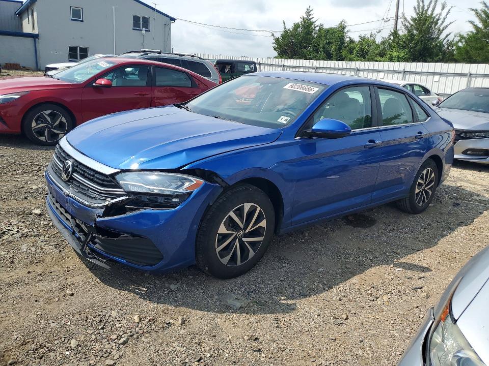 Photo 1 from auction – 2023 VOLKSWAGEN JETTA with VIN 3VW5M7BU7PM020673