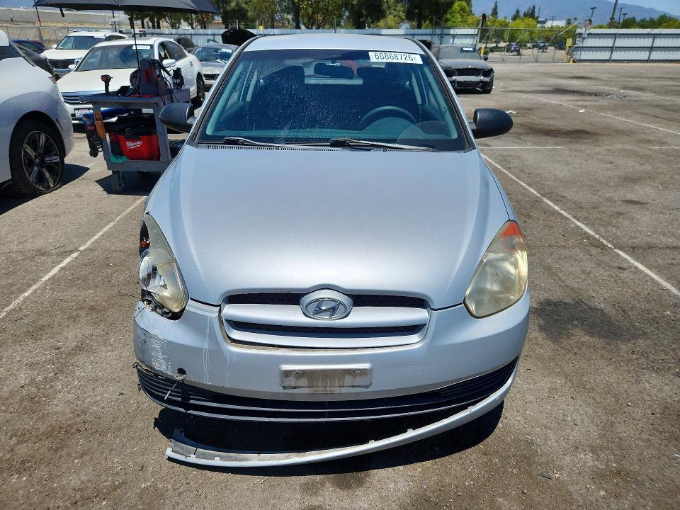 Photo 5 from auction – 2007 HYUNDAI ACCENT with VIN KMHCM36C67U030302