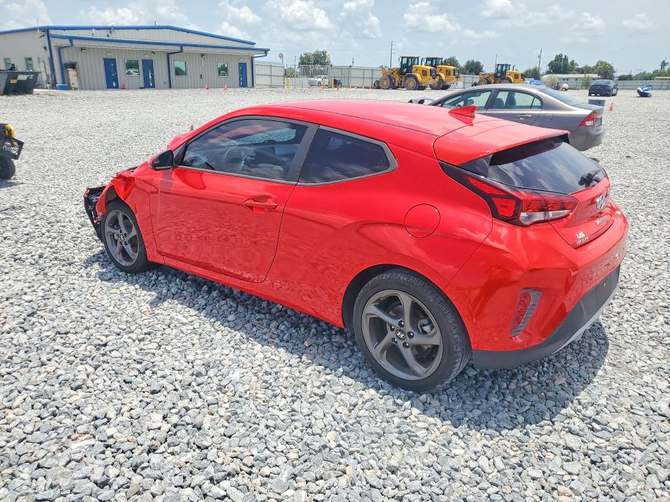 Photo 2 from auction – 2019 HYUNDAI VELOSTER with VIN KMHTG6AF4KU016952