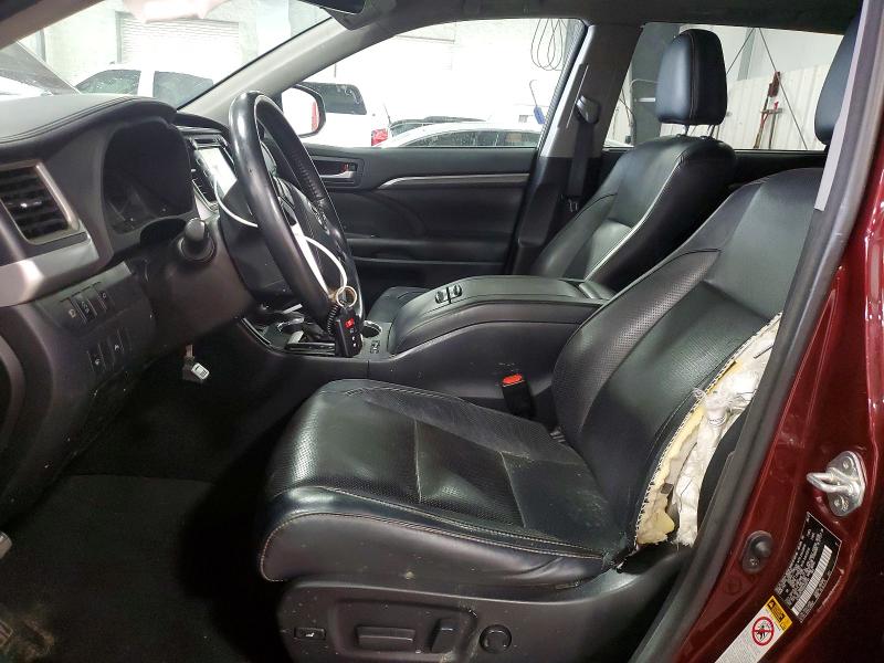 Photo 7 from auction – 2017 TOYOTA HIGHLANDER with VIN 5TDDZRFH9HS460744