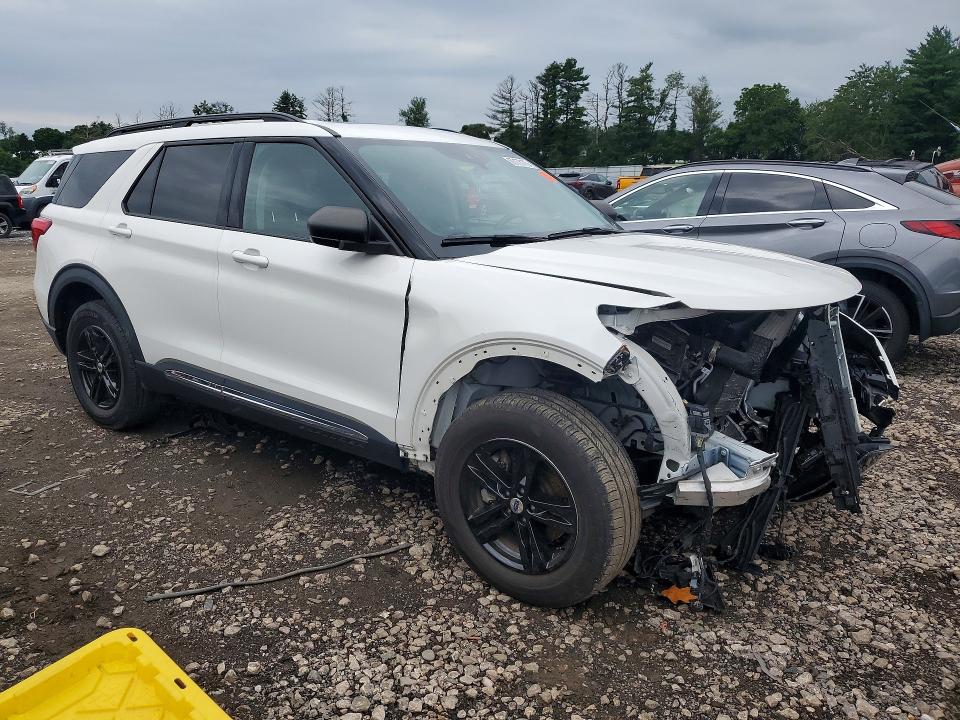 Photo 4 from auction – 2021 FORD EXPLORER with VIN 1FMSK8DH5MGC49355
