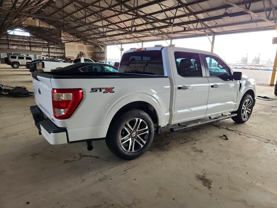 Photo 3 from auction – 2021 FORD F150 with VIN 1FTEW1CP9MKD22911