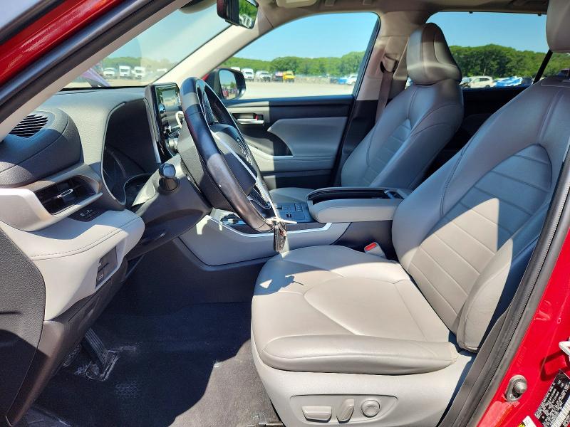 Photo 7 from auction – 2021 TOYOTA HIGHLANDER with VIN 5TDHBRCH7MS051551