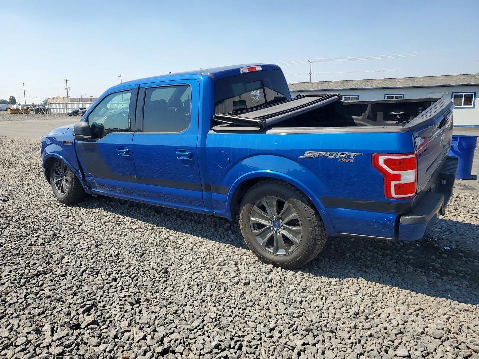 Photo 2 from auction – 2018 FORD F150 with VIN 1FTEW1E51JFA38866