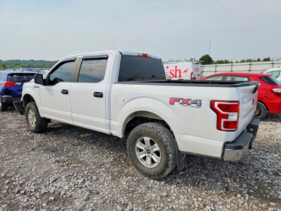 Photo 2 from auction – 2018 FORD F150 with VIN 1FTEW1E53JKE96092