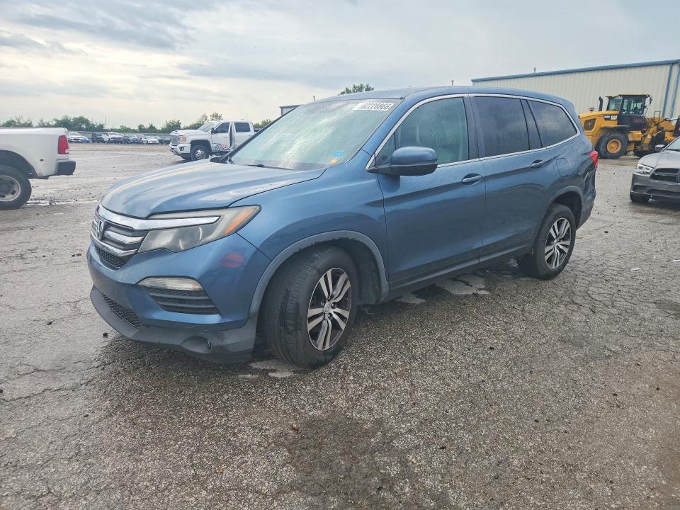 HONDA PILOT 2016 with VIN 5FNYF6H54GB009848 - Photo from auction