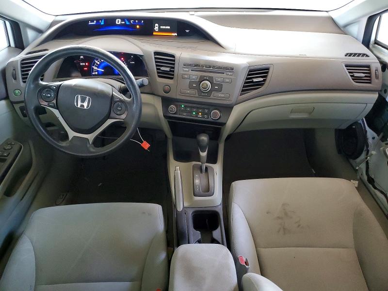 Photo 8 from auction – 2012 HONDA CIVIC with VIN 2HGFB2F54CH612366