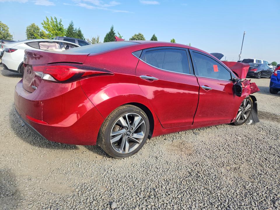 Photo 3 from auction – 2016 HYUNDAI ELANTRA with VIN 5NPDH4AE6GH657118
