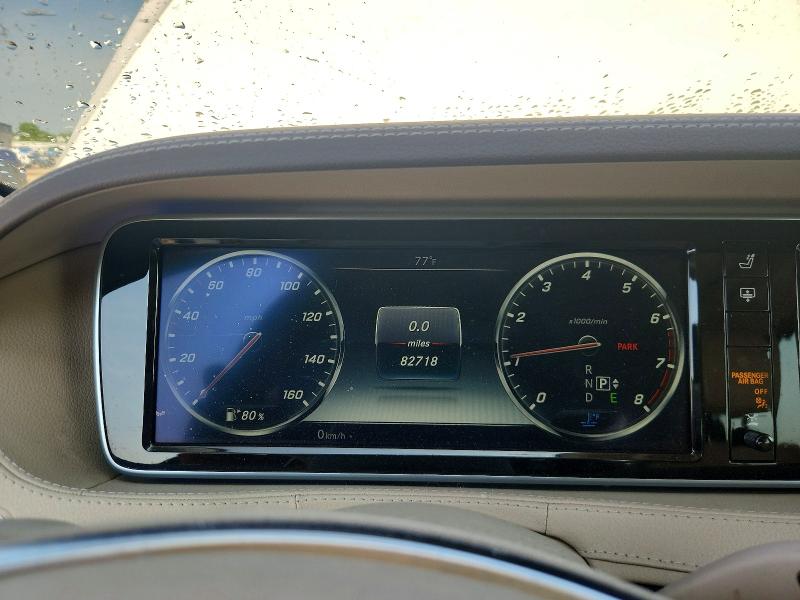 Photo 9 from auction – 2015 MERCEDES-BENZ S with VIN WDDUG8FB3FA187392