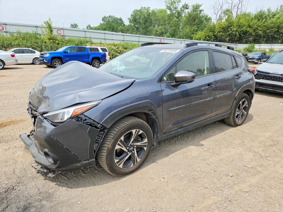 SUBARU CROSSTREK 2024 with VIN JF2GUADC6RH246483 - Photo from auction