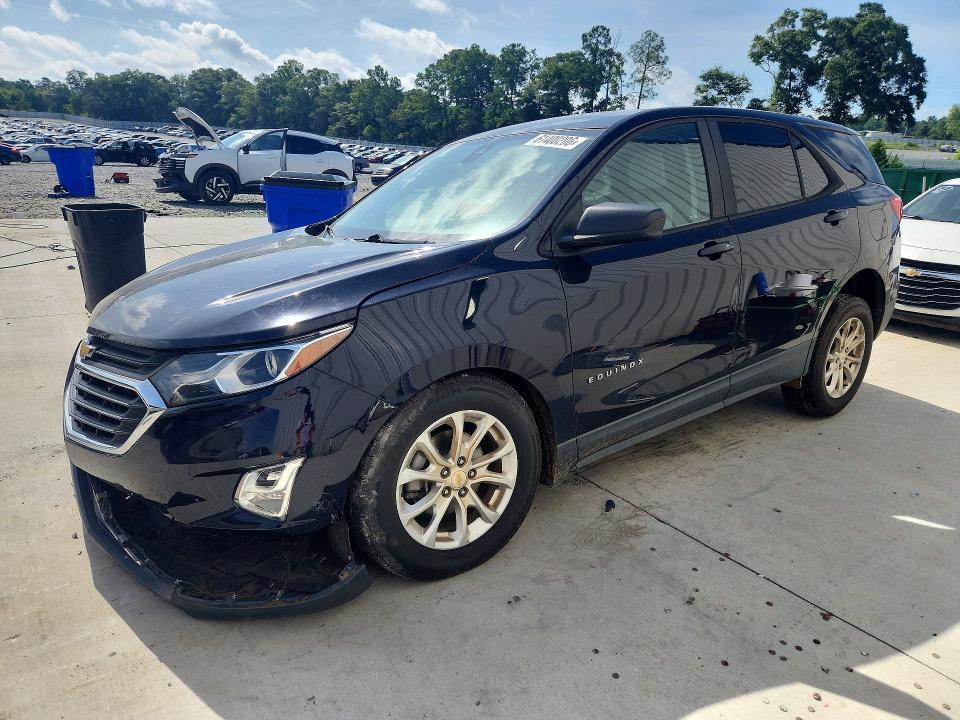 CHEVROLET EQUINOX 2020 with VIN 2GNAXHEV0L6123271 - Photo from auction