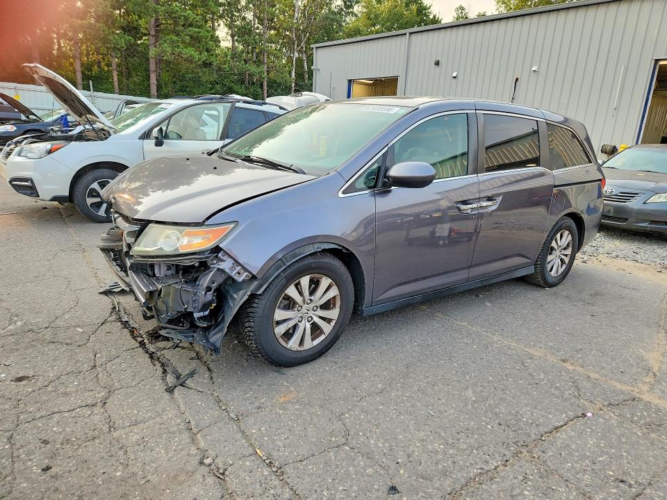 HONDA ODYSSEY 2015 with VIN 5FNRL5H63FB057145 - Photo from auction