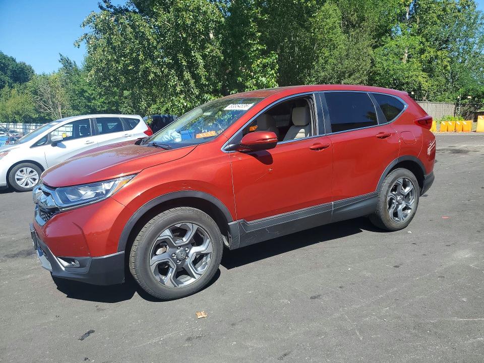 HONDA CR-V 2019 with VIN 5J6RW2H52KL002149 - Photo from auction