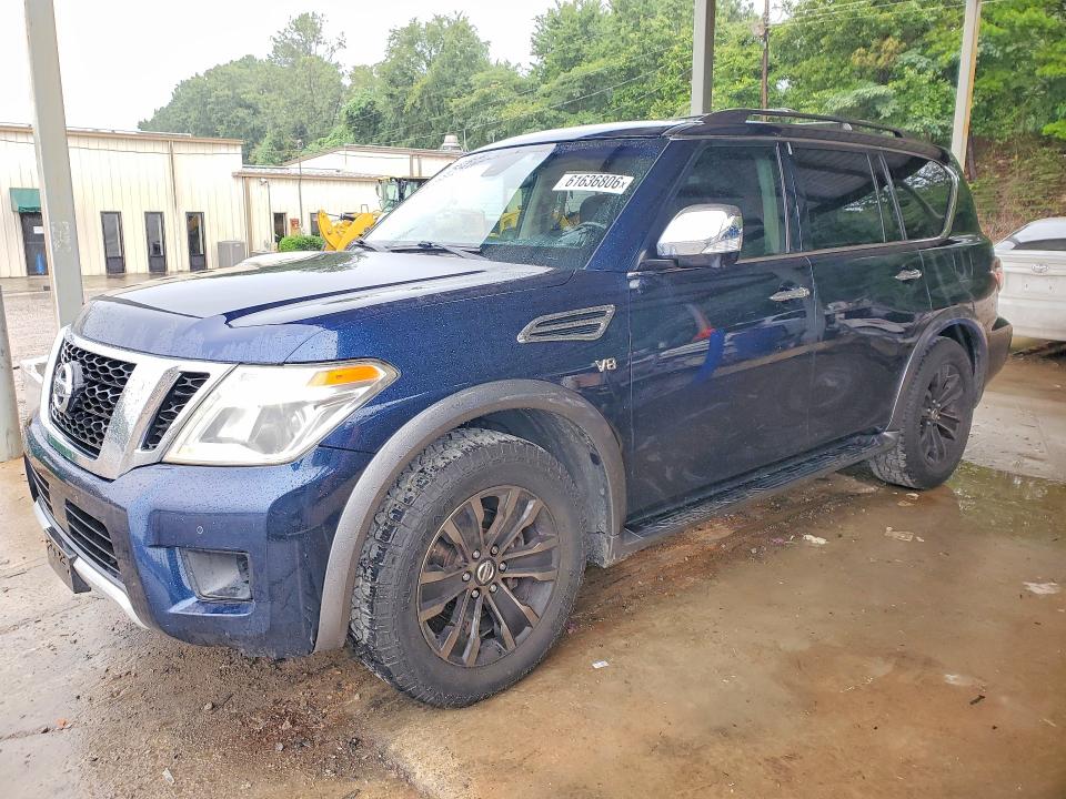 NISSAN ARMADA 2017 with VIN JN8AY2NE0H9706202 - Photo from auction