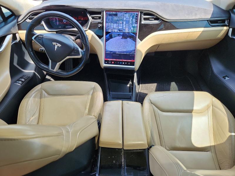 Photo 8 from auction – 2015 TESLA MODEL S with VIN 5YJSA1E23FF104837