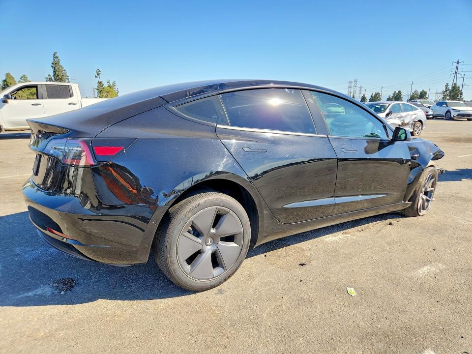 Photo 3 from auction – 2022 TESLA MODEL 3 with VIN 5YJ3E1EA0NF375076